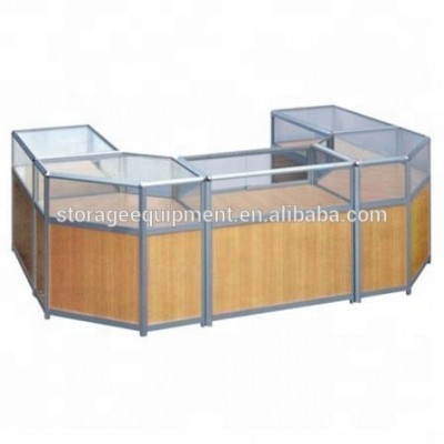 Shop Counter Retail Glass Showcase Display Cabinet