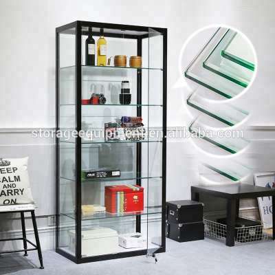 Living room wall display cabinets for collectibles for cosmetic