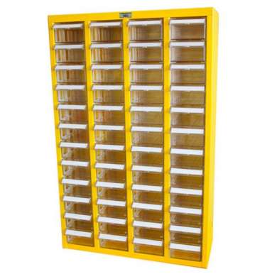 2019 hot selling Garage Plastic Parts Cabinet with clear box